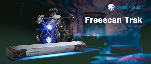 Новый 3D-сканер Freescan Trak от компании SHINING 3D