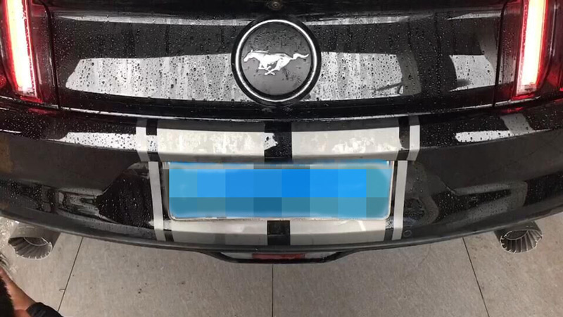 Готовая выхлопная труба для Ford Mustang изготовленная на промышленном 3D-принтере EP-M250 Готовая выхлопная труба для Ford Mustang изготовленная на промышленном 3D-принтере EP-M250