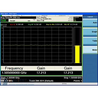 N9069A Приложение для измерения коэффициента шума