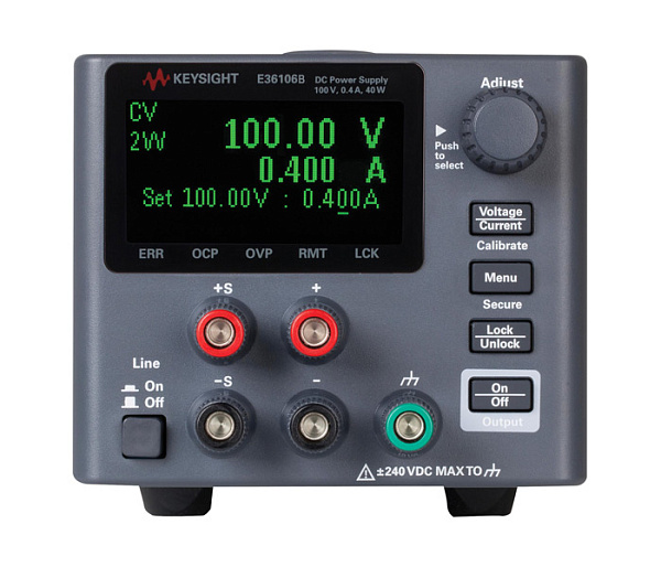 E36106B Источник питания постоянного тока, 40 Вт, 100 В, 0,4 А