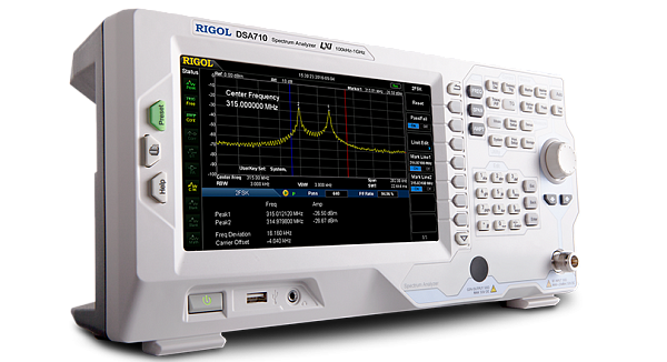 Анализаторы спектра RIGOL серии DSA700
