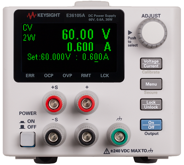 E36105A Источник питания постоянного тока, 36 Вт, 60 В, 0,6 А